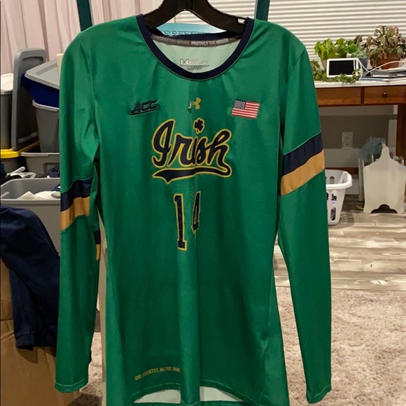 Notre Dame Womens Volleyball Shirt Xl 